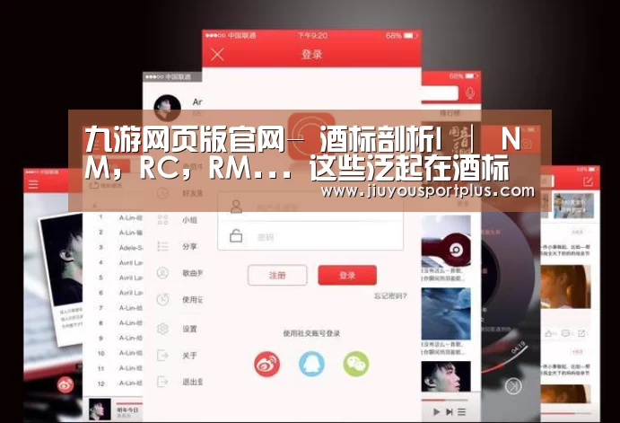 九游网页版官网-
酒标剖析I │ NM, RC, RM... 这些泛起在酒标上的密码到底是什么意思?(图6) 九游